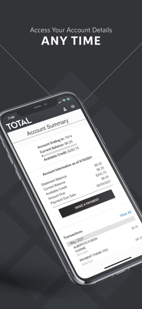 Total Card 2.2.4 Screenshot