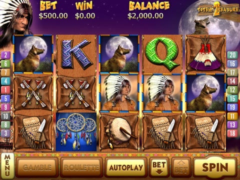 Totem Treasure 2 Slots Deluxe 8.07 Screenshot