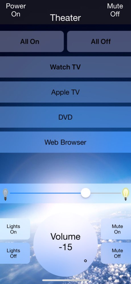 TouchControl Universal Remote 13.4 Screenshot
