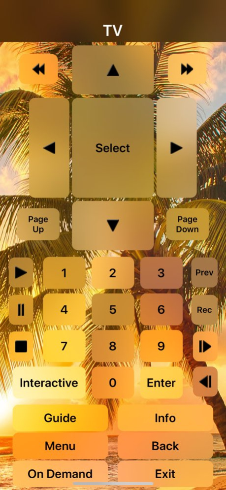 TouchControl Universal Remote 13.4 Screenshot
