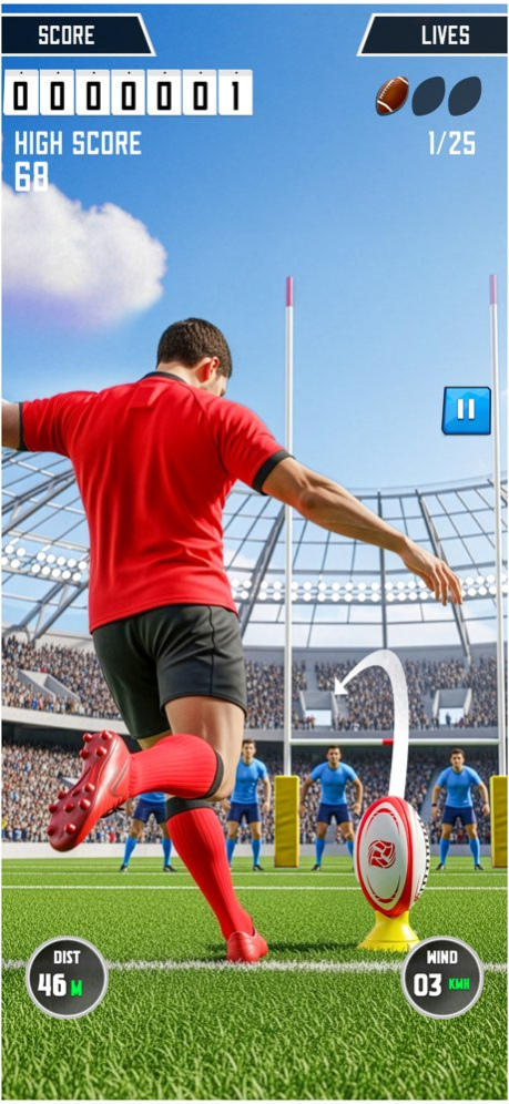 Touchdown 2025: Rugby Games 3D 1.4 Screenshot