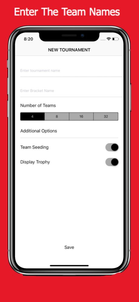 Tournament Bracket Maker Pro  Screenshot