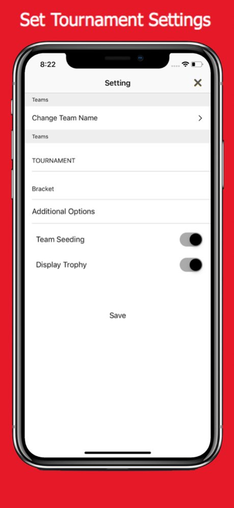 Tournament Bracket Maker Pro  Screenshot