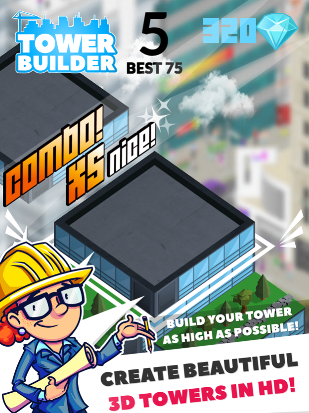 Tower Builder! 3D Blocks Stack Arcade Game 1.3 Printscreens 2