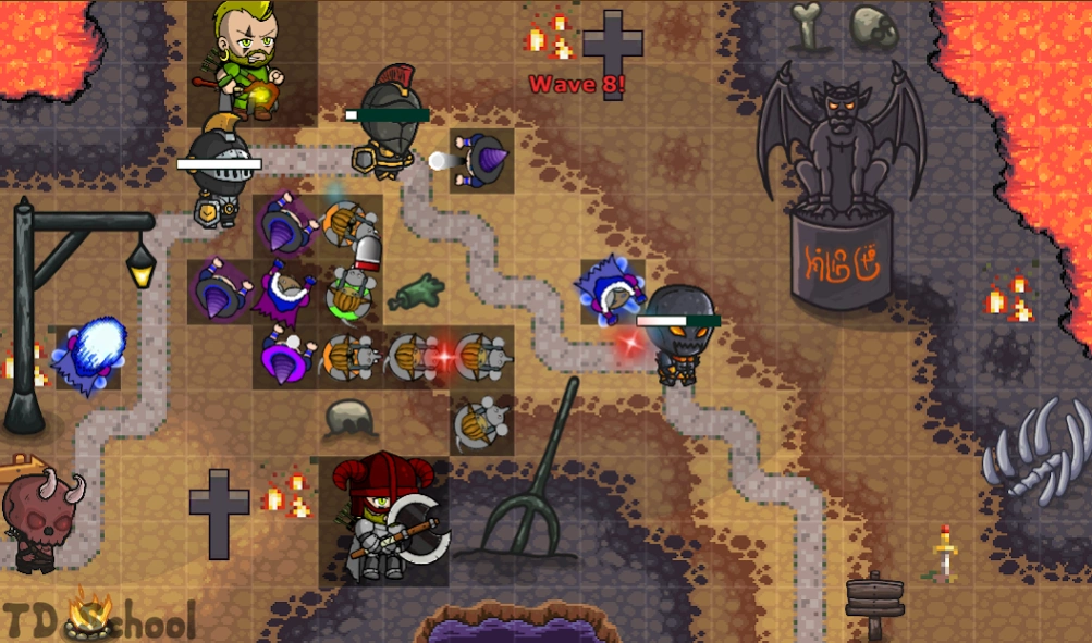 Tower Defense School 2.0001 Screenshot