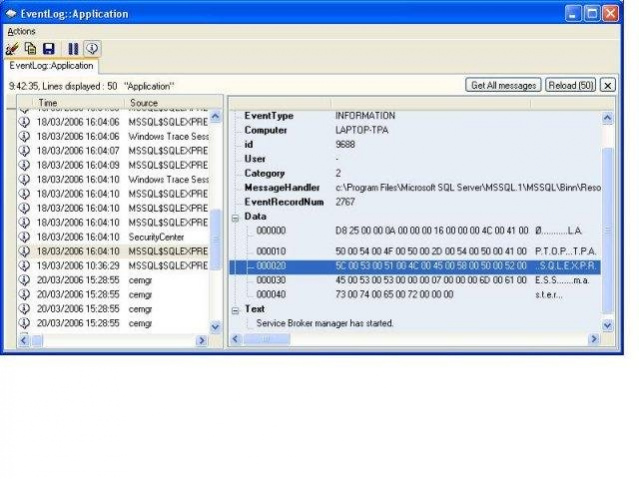 TraceTool 12.3 Screenshot