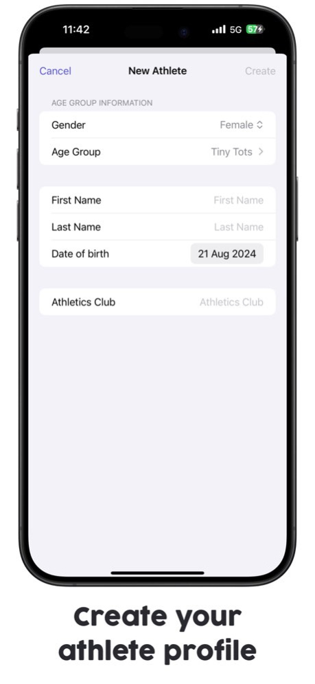 Track and Field Personal Best 1.2.4 Screenshot