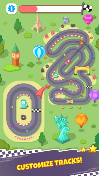 Track racing games for kids! 1.0.1 Screenshot
