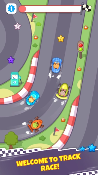 Track racing games for kids! 1.0.1 Screenshot