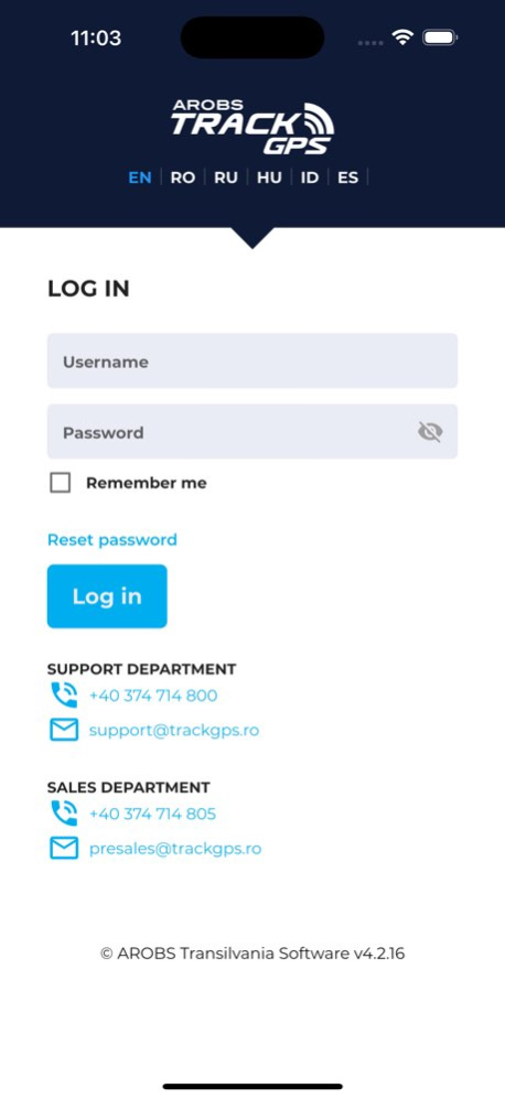 TrackGPS Fleet Management 4.2.38 Screenshot