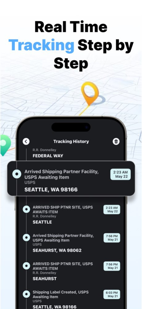 Trackit - Package Tracker 1.1.1 Screenshot
