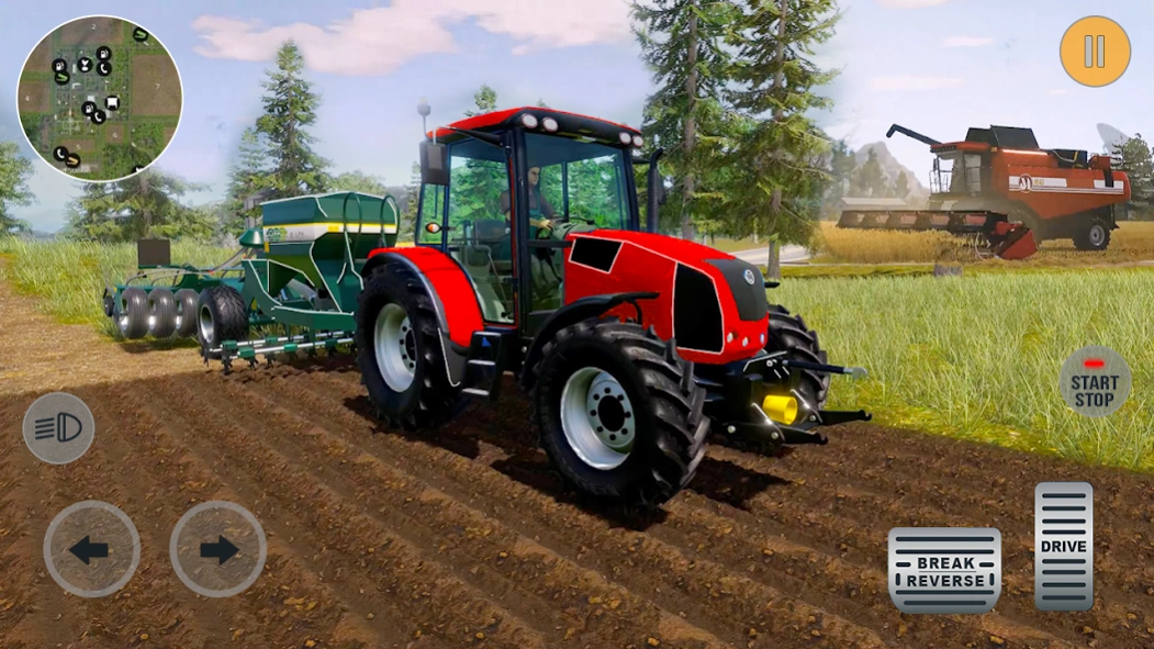 Village Farm Tractor Driving 1.26 Screenshot