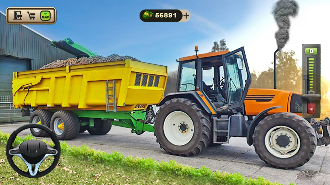 Tractor Trolley Drive Offroad 1.3.7 Screenshot