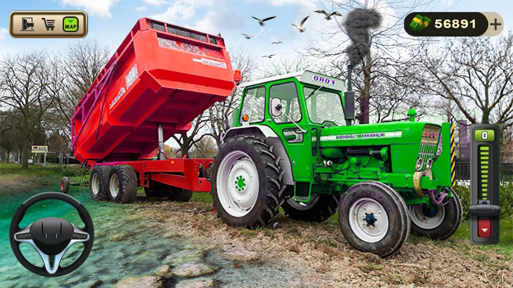 Tractor Trolley Drive Offroad 1.3.7 Screenshot