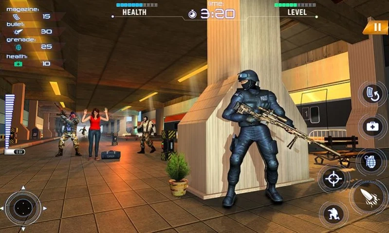 FPS Commando Train Gun Shooter 4.0.0 Screenshot