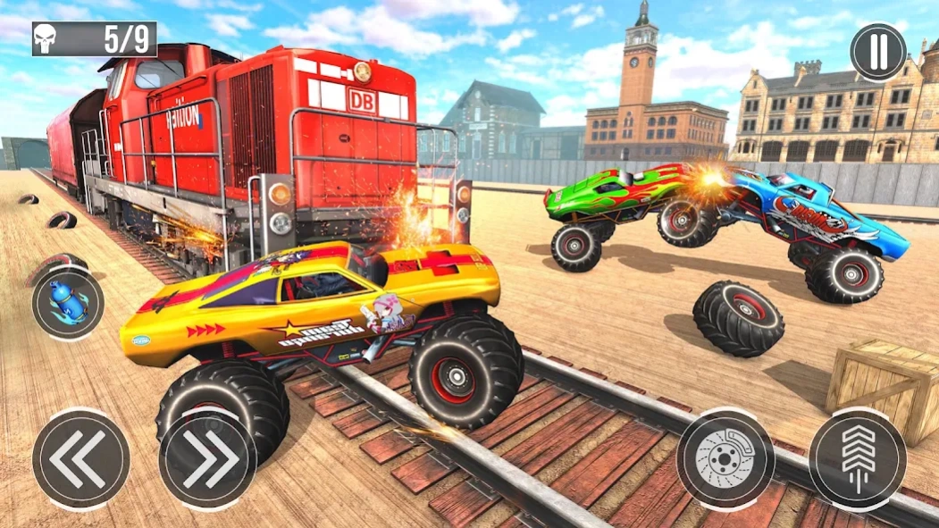 Train Derby Car Demolition Sim 2.4 Screenshot