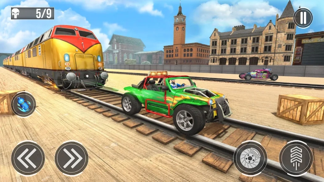 Train Derby Car Demolition Sim 2.4 Screenshot