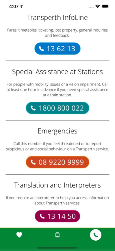 Transperth Assist 1.0.11 Screenshot
