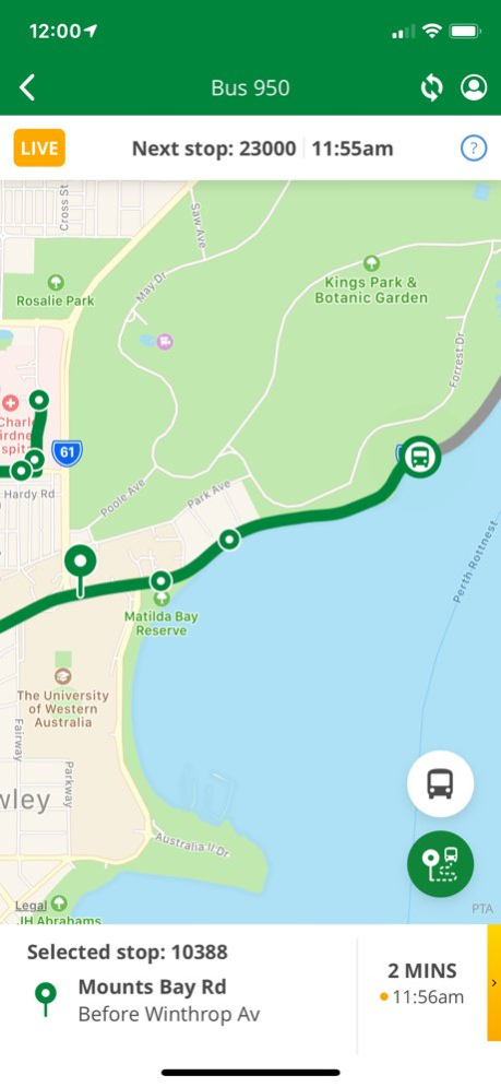 Transperth 2.12.3 Screenshot