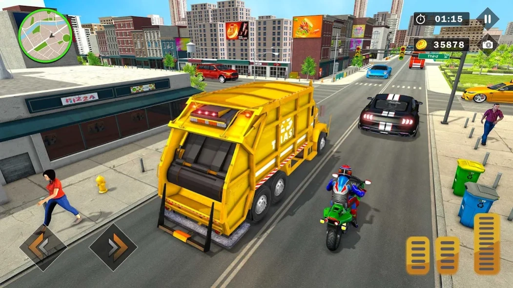 Trash Truck Games: Garbage Sim 1.5 Screenshot