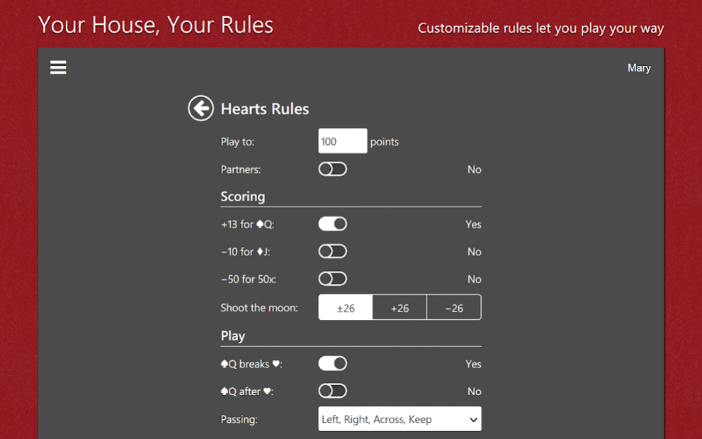 Trickster Hearts 2.5.4 Screenshot