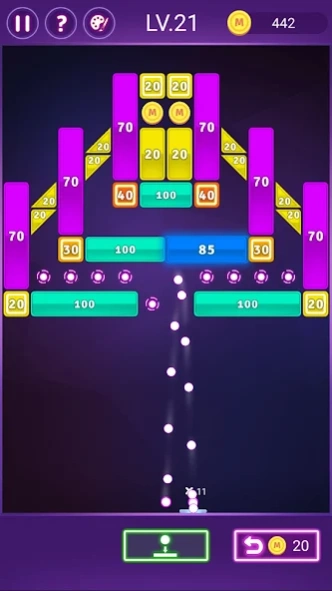 Tricky Bounce - Brick Breaker 1.222 Screenshot