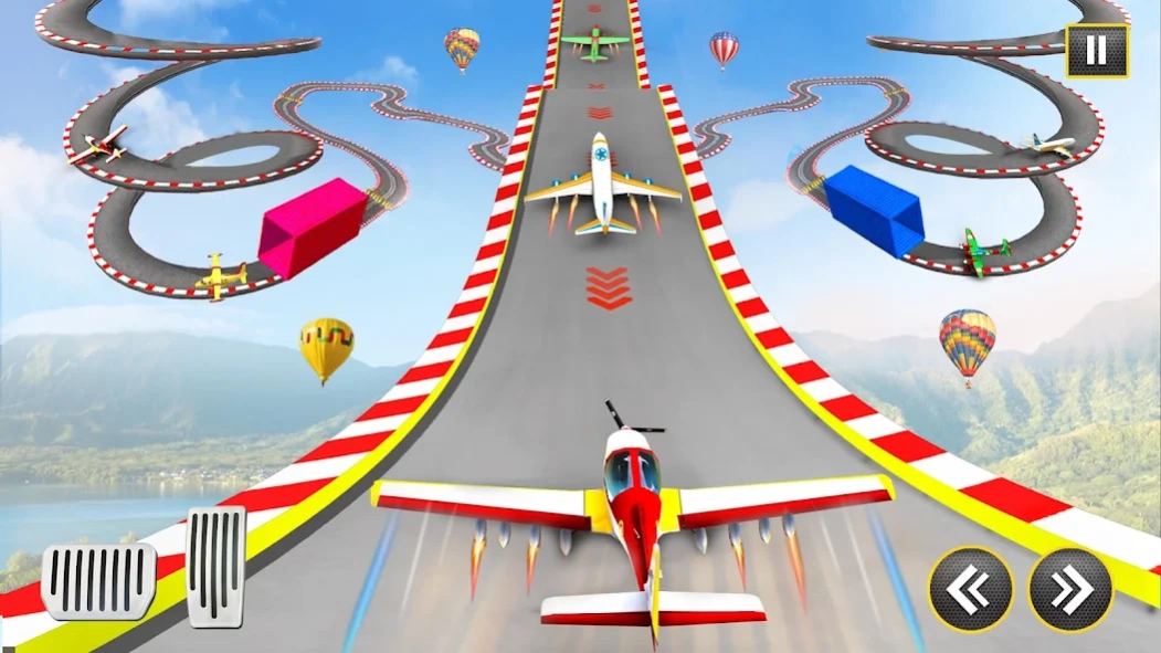 Airplane Mega Ramp Stunt Games 4.0 Screenshot