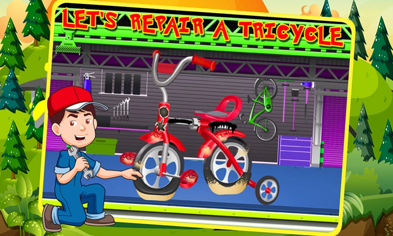 Tricycle Repairing - Fixing an 1.0 Screenshot