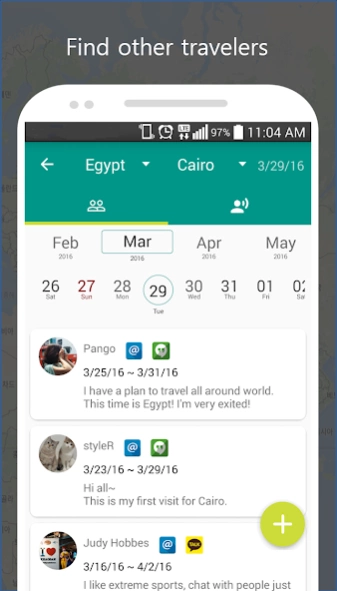 Trip Buddy - find traveler 1.17 Screenshot