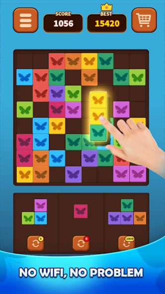 Triple Butterfly: Block Puzzle 64.2.4 Screenshot