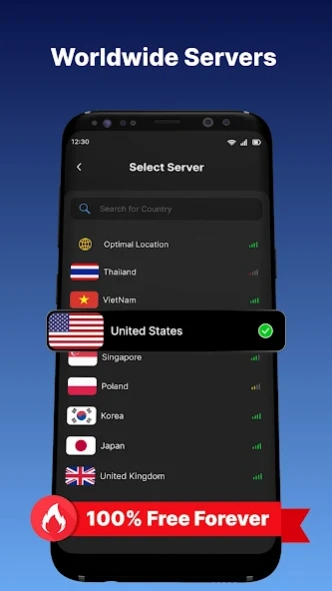 Troy VPN: Secure VPN & Fast 1.3.5 Screenshot