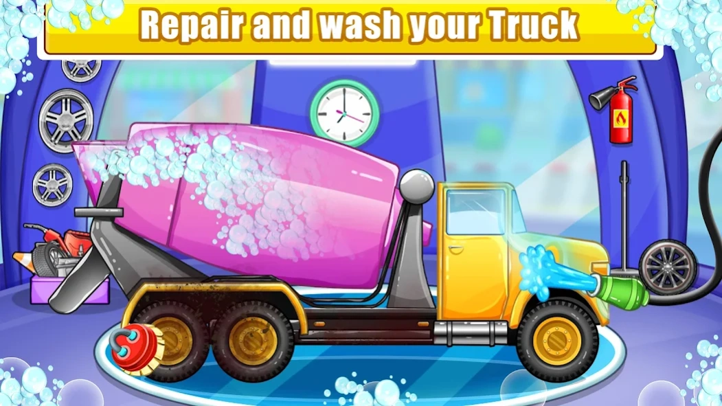 Truck Wash kids Adventure Game 0.6 Screenshot