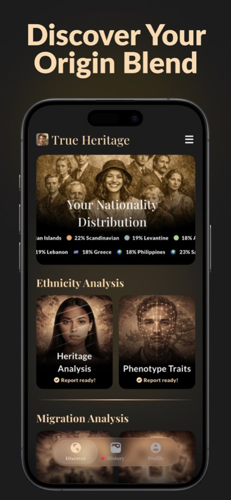 True Heritage & Ancestry: EDNA 1.0.22 Screenshot
