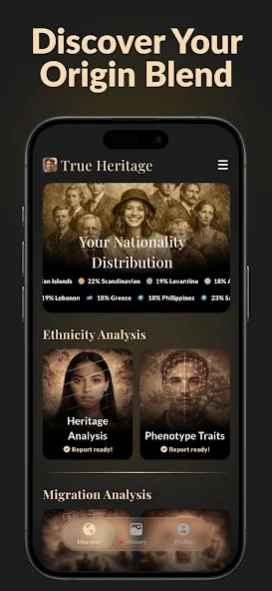 True Heritage & Ancestry: EDNA 1.0.24 Screenshot