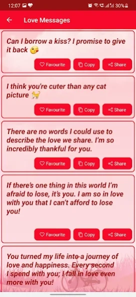 True Love Messages 1.5 Screenshot