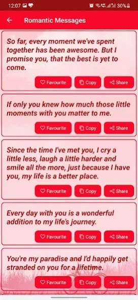 True Love Messages 1.5 Screenshot