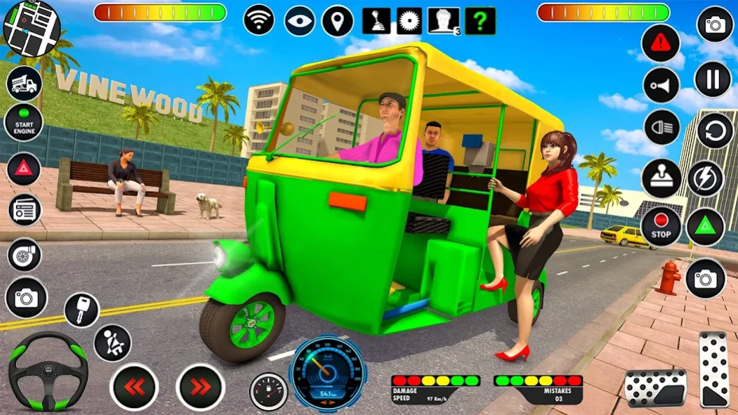 Tuk Tuk: Auto Rickshaw Games  Screenshot