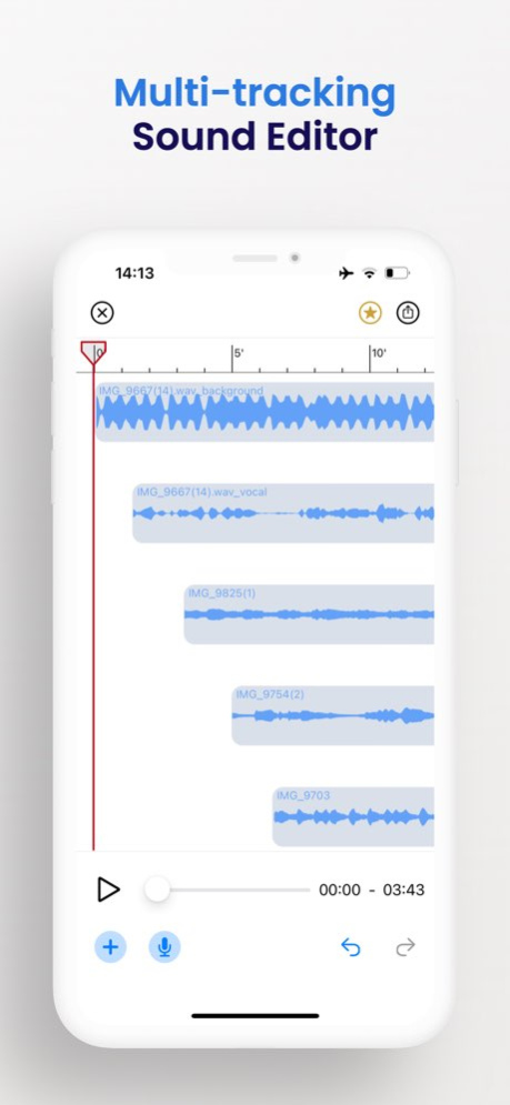 TunerLab Audio Editor 2.0 Screenshot