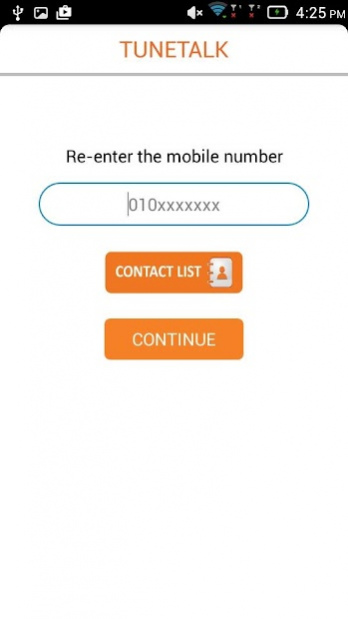 TuneTalk Top-up 1.8.6 Screenshot