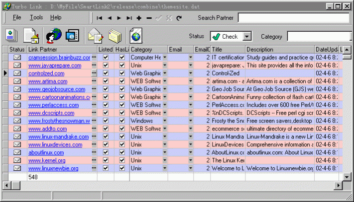 Turbo Links 2.0 Screenshot