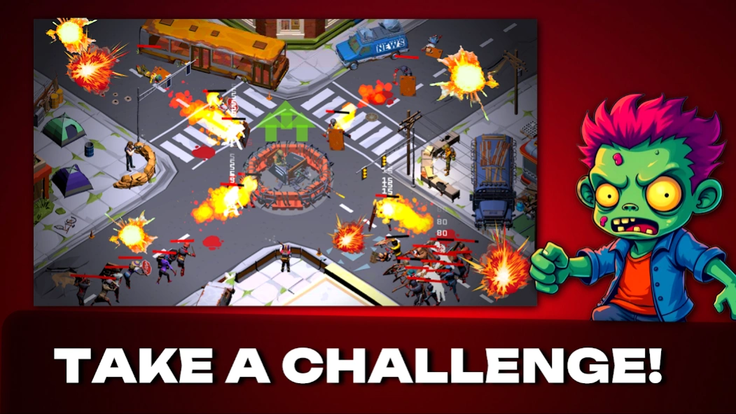 Zombie Survival Games Defense  Screenshot