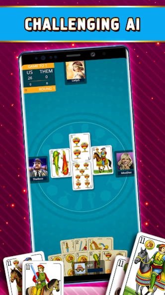Tute Offline - Card Game 1.0.14 Screenshot