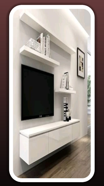 TV Shelves Design  Screenshot