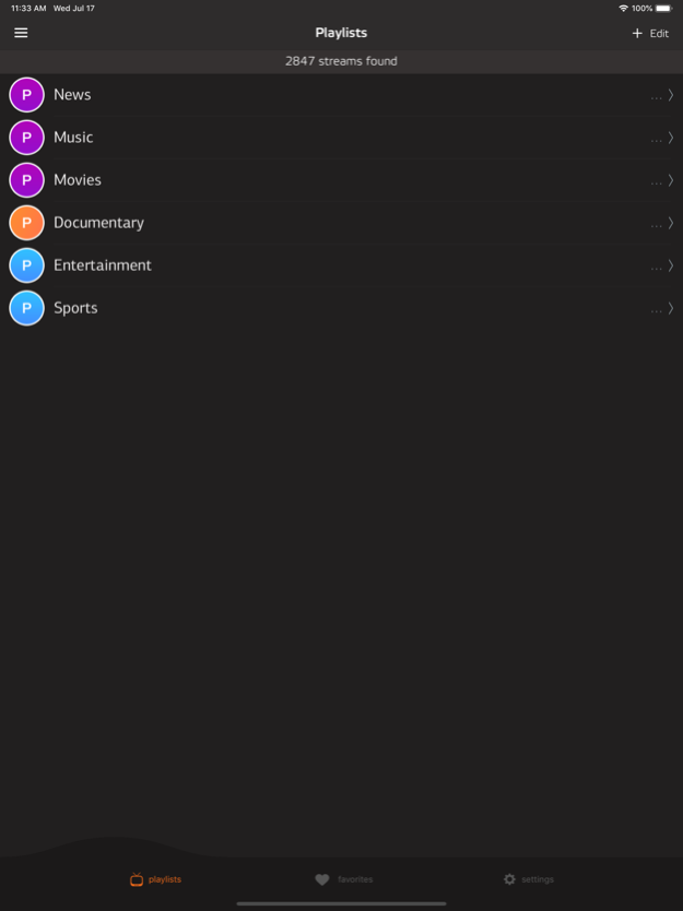 Tv Tap IPTV Smart HD Player 4.0 Screenshot