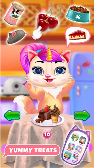 Baby Cat Hair Salon - Pet Game 1.6 Screenshot