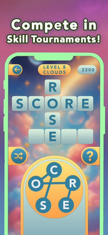 Twirly Words: Real Money Games  Screenshot