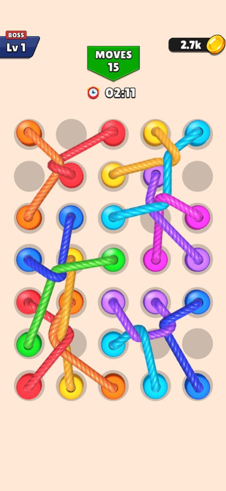 Twisted Rope 3d: Tangled Line 1.0.54 Screenshot