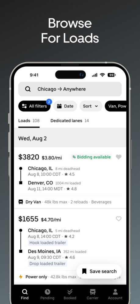 Uber Freight 2.199.10000 Screenshot