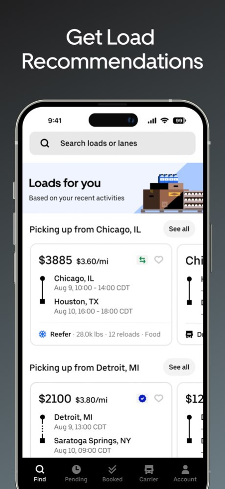Uber Freight 2.199.10000 Screenshot