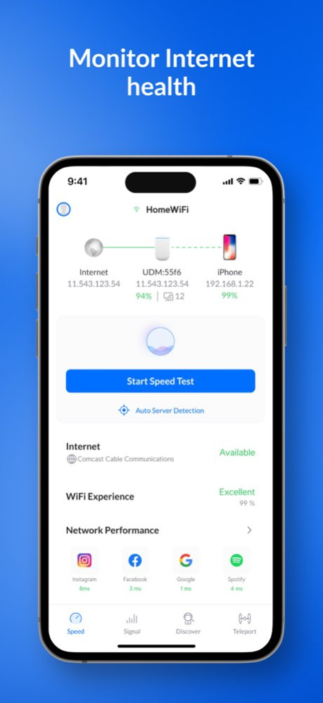 Ubiquiti WiFiman 1.37.1 Screenshot